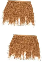 Simulated Thatch Roof Artificial Thatch Roofing for Garden Decor Durable Straw Roof Shade for Patios Easy Maintenance for Outdoor Spaces