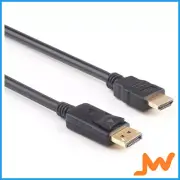 2M DisplayPort to HDMI Cable