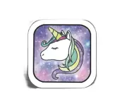 Unicorn Galaxy Sticker Decal