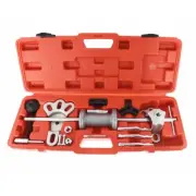 17Pc Slide Hammer Dent Puller Tool Kit Wrench Adapter Axle Bearing Hub Auto Set