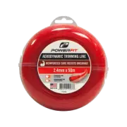 Powerfit 2.4mm x 50m Co Extruded Dimpled Trimmer Line