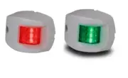 LED, Port & Starboard Navigation Lights, Vertical Mounting, White
