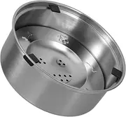 LIGHTAOTAO Stainless Steel Pet Bowl Large Non-Spill Dog Water Bowl Slow Feeder for Dogs
