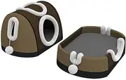 Dog Bed，Cat Bed 2-in-1 Pet Bed and Cave, Large Dog House with Plush Cushion, Machine Washable, Non-Slip Bottom,Pet Bed