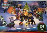 NEW! 2023 Advent Calendar Nickelodeon Paw Patrol w/24 Surprise Toys Figures