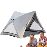 Folding Tent - Tents for Camping | Folding Tent Backpacking | Oxford Cloth Beach Tent | 3-4 Person Family Foldable Shelter Waterproof Automatic Setup for Camping Hiking Traveling