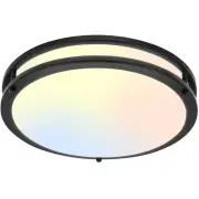13Inch 36W Ceiling Light Fixture, 5CCT Adjustable 2700K 3000K 4000K 5000K 650...