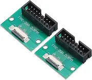 uxcell 2pcs FFC FPC Connector Board 16 Pin 0.5mm Socket to 2.54mm Double Row DC3 Male Pin Header Strip Adapter, PCB Converter Board for LCD TVs/Digital Cameras/Laptop