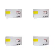 4PK Whitebox Compatible Brother TN257 Toner Cartridge Printer Accessory Yellow