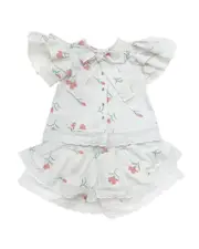 Petite Maison Kids Tulip Blouse & Shorts Set
