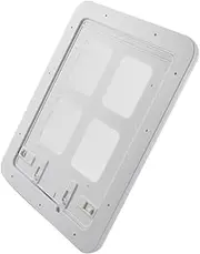 BELLIFFY Pet Door Replacement Flap Flexible Dog Cat Door Space Saving Design for Home Office for Pets
