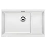 Blanco Single Bowl Undermount Sink - White SUBLINE700ULWK5