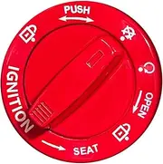 WJnflQN Car Push Start Button Cover,Alloy Engine Stop Button Protective Cover | Cool Vehicle Interior Decor, Anti-Scratch Decoration for Truck, RV