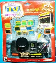 NEW JAKKS ATARI PLUG IT IN & PLAY VIDEO GAMES 13 PADDLE GAMES FOR ATARI 2600