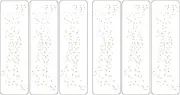 Face Temporary Tatoo - 6X Glitter Metalic freckel Tatoos | Glow Up Makeup | Speckles Makeup | Glitter Face Patches |Face Cosmetic Glitter Patches|Beauty Face Glitter Makeup for Girl