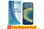 [Set of 3] Nokia XR20 Ultra Clear Screen Protector Film by MEZON Case Friendly, Shock Absorption (Nokia XR20, Clear) FREE EXPRESS