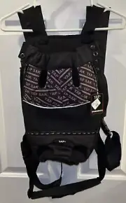 NEW w/ TAGS YAP SAK Black Medium Long Backpack Supportive Dog Pet Carrier
