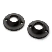 5 X Sandleford's round flanges are suitable for all 19mm matte black rails.Fixi