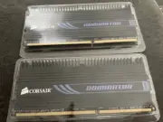 2 Corsair Dominator 6GB (3 x 2GB) DDR3-1600 Desktop Memory (TR3X6G1600C8D)