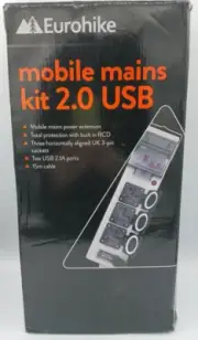 Eurohike Mobile Mains Kit 2.0 USB. SMF