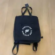 Fabletics Commuter Pack Black White Backpack Gym Versatile Zip Pockets NWT New