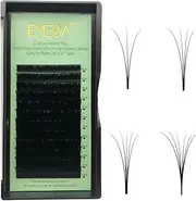 EMEDA Eyelash Extension Volume Lashes 0.05mm D Curl 13mm Tray Fast Auto Self Fanning Flowering Easy Blooming Lash Extensions 2D~10D Rapid Volume Lash Extensions (0.05 D 13mm Length)