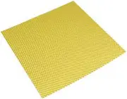 Aeroflow 24" X 24" Aluminium Embossed Heat Shield Cut Or Fold Gold - AF91-4582G
