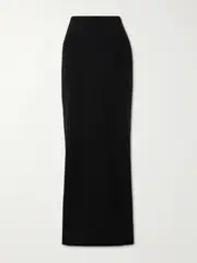 [Commando] Commando - Stretch Micro Modal-jersey Maxi Skirt - Black - x small x small Black
