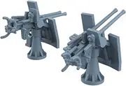 XJCG700346 1/700 Model Upgrade Parts German Navy 20mm Flak 38 AA Gun