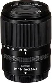 Nikon NIKKOR Z DX 18-140mm f/3.5-6.3 VR Lens