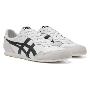 【Onitsuka Tiger】Onitsuka Tiger鬼塚虎-白底黑虎爪紋皮革 SERRANO(1183C197-100)