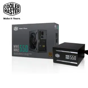 現貨喔 Cooler Master MWE 80Plus銅牌 550W 電源供應器 V2 BRONZE 5年保