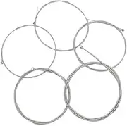 Colaxi Set of 5pcs Stainless Ropes Spare Parts for five string Bass