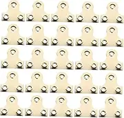 Generic 50pcs Picture Hanging Kit Heavy Duty Wall Hooks with Chic Curved Design for Photo Frames Durable Brackets for Various Frames and Settings