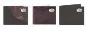 ZEP-PRO Mens Genuine Leather FLYING MALLARD DUCK Bi-Fold Wallet Billfold