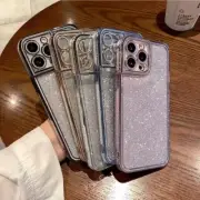 For Apple iPhone 14/Plus/Pro/Max Diamond Glitter Bling Soft Shockproof Case