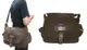 書包大容量可A4資夾主袋+外袋共三層防水帆布+皮革肩背斜側背 (2.5折)