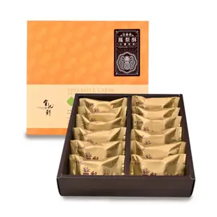 金典綜合鳳梨酥禮盒(12入) - 金龍彩食品，高雄網路人氣彌月蛋糕