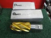 (2) NEW 2 x 4" LOC Cobalt Ball Hog Mills 1 1/4 Shank Tin Coated H-944