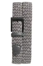 Torino Braided Chevron Stretch Belt
