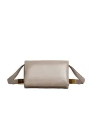Marni Prisma Padded Small Shoulder Bag One size Nude