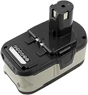 [ZATIVA] Battery Compatible with Ryobi OGS-1820, OHT-1850, OLT-1830, ONE+ 18 Volt Cordless Tools, OPS-1820, P/N: ABP1801, ABP1803, BCP1817/2SM, BPL1815, BPL-1815 3000mAh