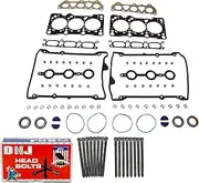 DNJ HGB804 Head Gasket Set with Head Bolt Kit For 2000-2005 for Audi A6 Quattro 2.7L 2671cc V6 DOHC