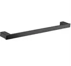 Suttor Towel Bar Rail Shelf Bathroom 750mm 75cm Matte Black 552609