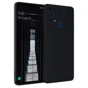 MCC For Samsung Galaxy A21s Soft Liquid Silicone Shockproof Case Cover A217 [Black]