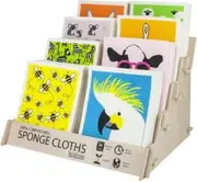 Retrokitchen Sponge Cloth Counter Display Timber - Stock Not Included