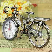 Creative Table Clock Cool Alarm Clock Retro Bicycle Shape Works of Art Home Deco