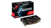PowerColor video card AMD Radeon RX 6500XT AXRX 6500XT 4GBD6-DH/OC GDDR6 4GB
