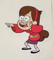 Gravity Falls Mabel Sticker decal car laptop scrapbook