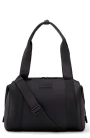 Dagne Dover Landon Medium Neoprene Carryall in Onyx at Nordstrom